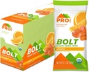 PROBAR - BOLT Organic Energy Chews, Orange, ei-muuntogeeniset, gluteeniton, USDA Certified Organic, Healthy, Natural Energy, Nopea polttoaine Gummies vitamiineja B & C (12 kreivi)