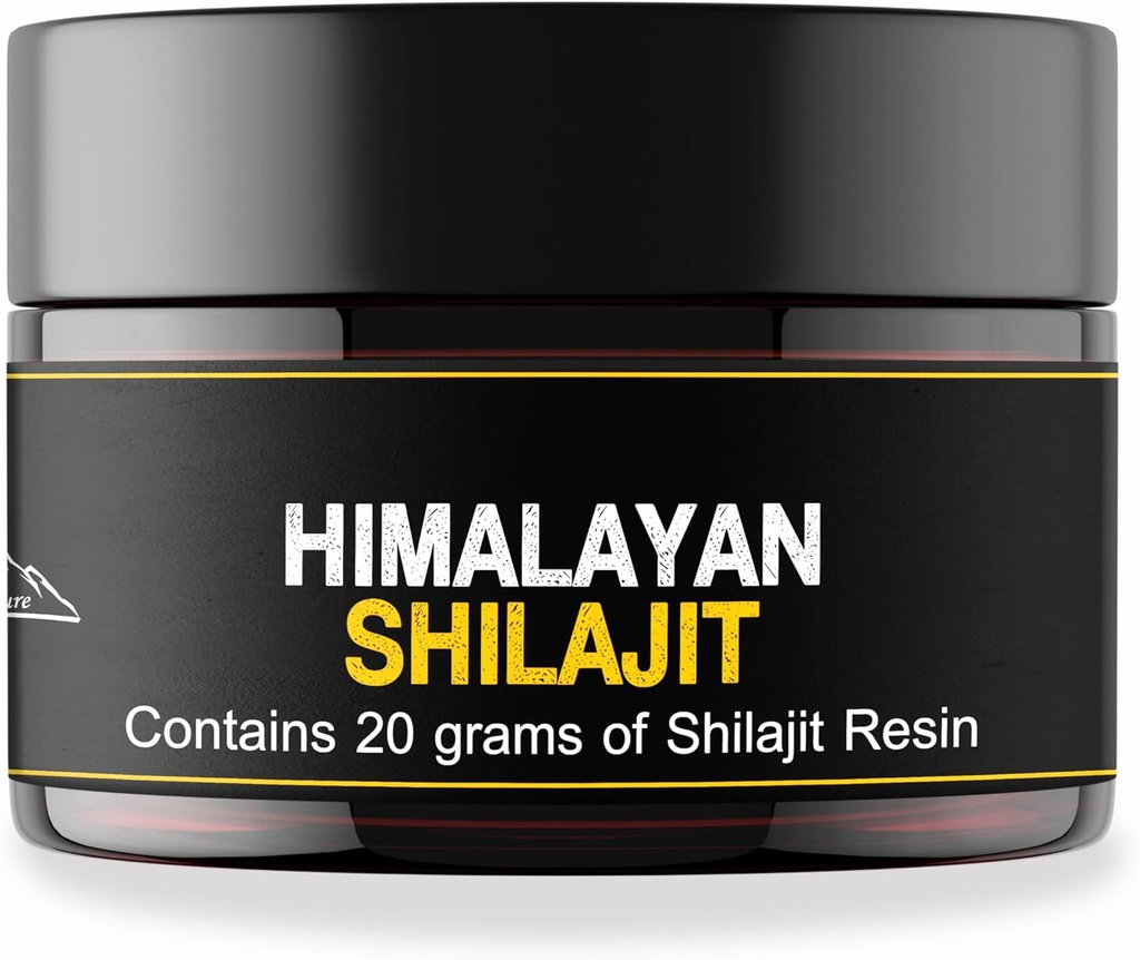 Generic SHILAJIT - Himalayan Sourced Shilajit Hartsi miehille ja naisille.Luonnollinen ja useimmat Potent... kolmannen osapuolen laboratorio testattu...60 päivää aurinko kuivattu... 20 grammaa.