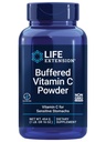 Life Extension Buffered Vitamin C Powder, Buffering Minerals, Calcium, Magnesium, Potassium & zink, för känsliga magar, Gluten Free, Non-GMO, Vegetarian, 454 Grams, cirka 84 portioner
