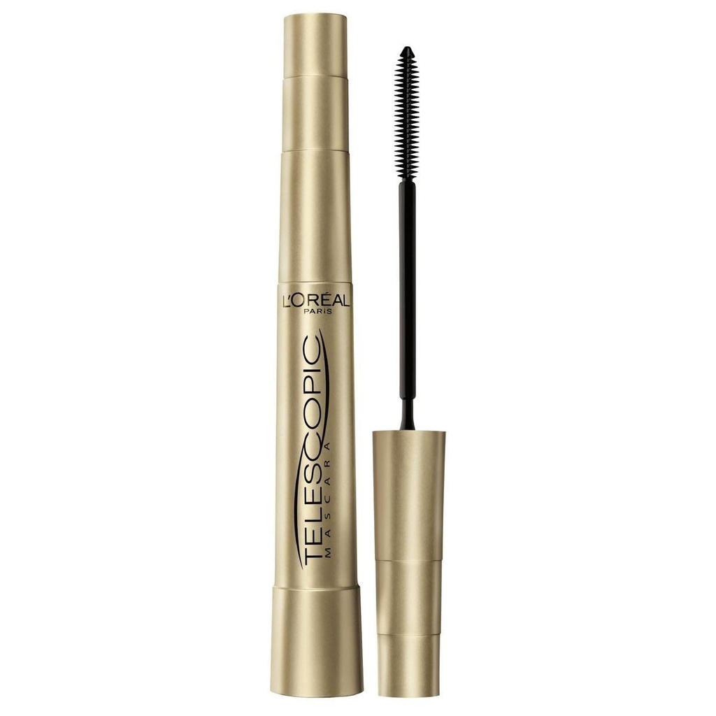 2 x L'Oreal Paris Telescopic High Precision Flexibel 8ml Mascara - Svart