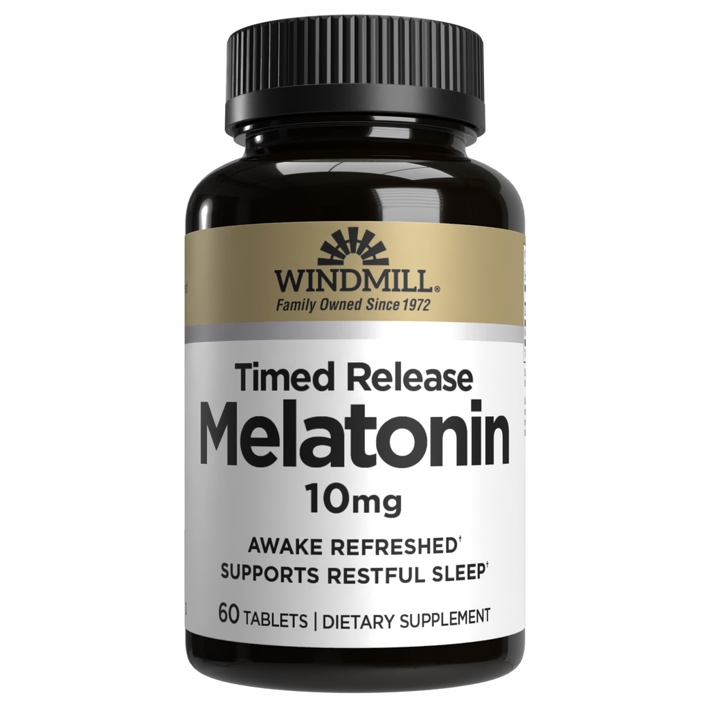 Tuulimylly Melatoniini Tabs, 10 mg, T/ R Wmill 60