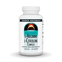 Source Naturals L-arginiini L- Citrulline Complex, 120 tablettia, 1000 mg