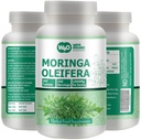 Moringa Leaf Powder Capsules (Tablets) - 300 pilleriä, 150 tarjoilua, 1000 mg (1 pakkaus)