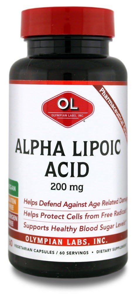 OLYMPIAN LABS Alfa Lipoic Acid 200 Mg, 0,15 Pounta