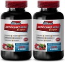 antioxidant multivitamin - ANTIOXIDANT MEGA COMPLEX 1440 MG - Resveratrol komplexa, Acai bärpiller, Trans-resveratrol, Goji bärpiller, Pomegranat extrakt kapslar, Mangosteen - 2B 120 kapslar