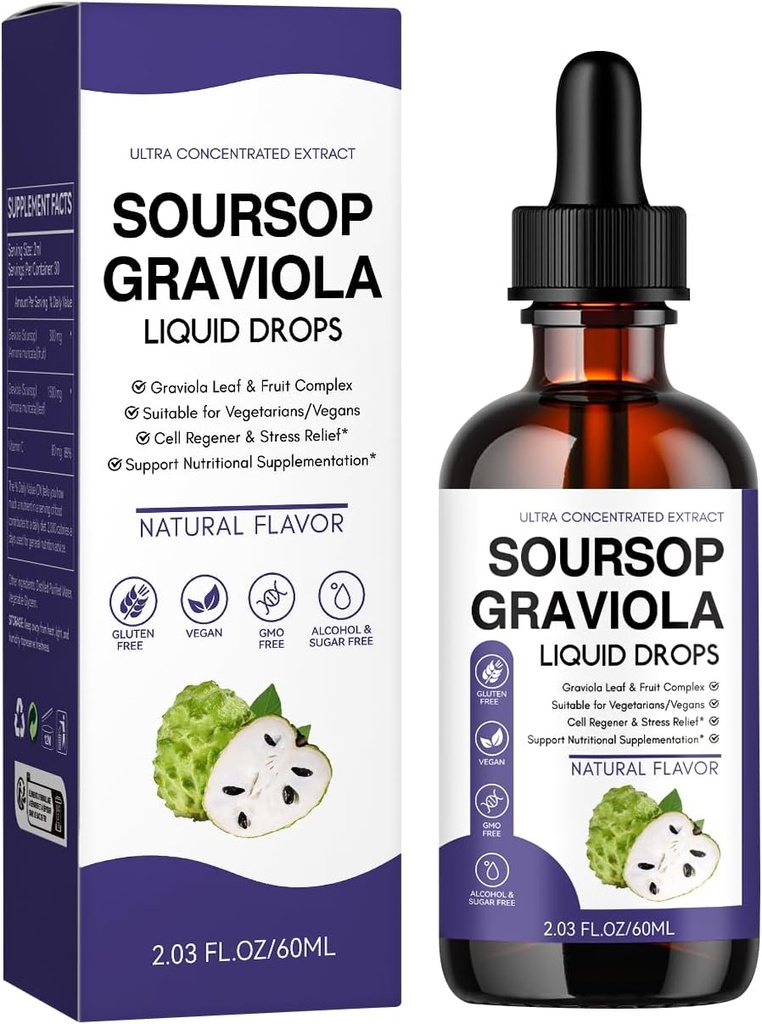 Soursop Bitters Liquid 60ml (2 Fl Oz)