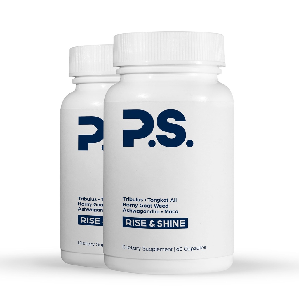 PS Natural Testosteroni Booster for Men - Premium D3 ja Sinkki täydentää miesten Tribulus, Kiimainen Goat Weed, ja Tongkat Ali - Test Booster ja energia täydentää (120 kapselia)