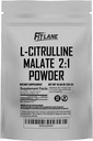 L Sitrulli Malaatti 2 1 Powder 300 Grams - Bulk Ingredient - Free Form Amino Acid Pre Treout Supplement - Raaka ja puhdas ilman lisäaineita Fit Lane Nutrition.