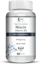 Tavallinen Niasiini B3-vitamiinikapseli - flush, ei-GMO, Gluteenittomat -90 kapselia