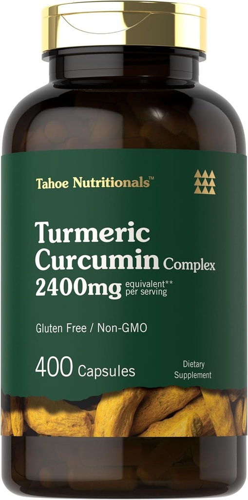 Tahoe Nutritionals Turmeeric Curcumin Supplement 