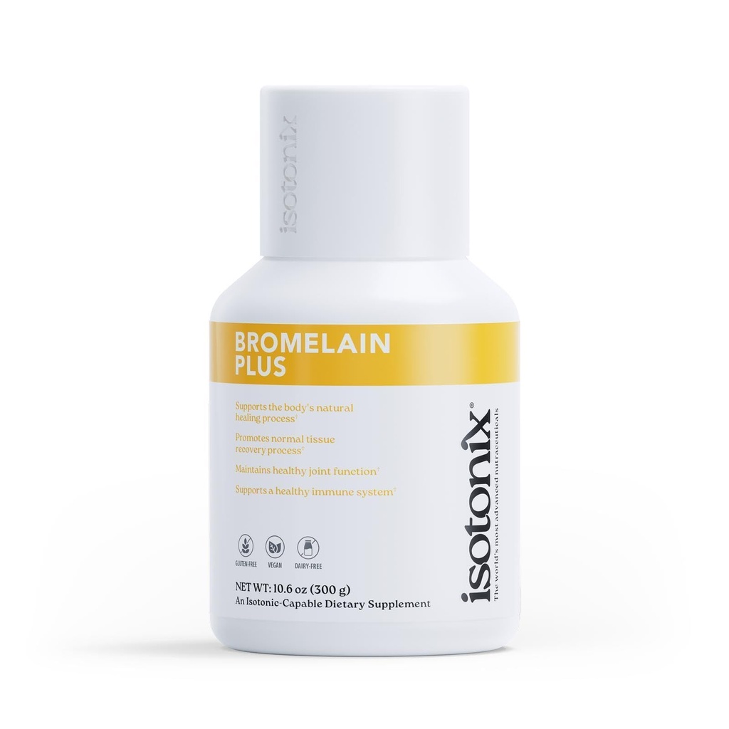 Isotonix Bromelain Plus - protease enzymer, White Willow bark & bromelain Promote Joint Health. Icke-GMO, Gluten Free. av Market America (30 portioner)