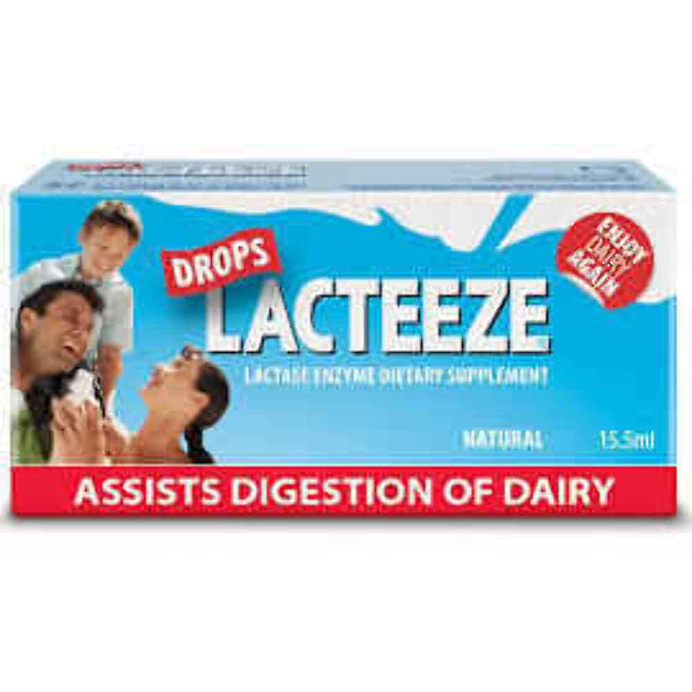 Lactase Enzyme Lacteeze Drops 15,5 ml Liquid av Gelda Sci (1)