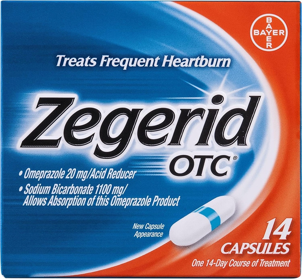ZEGERID OTC CAPS 14 kapselia (2 pakkaus)