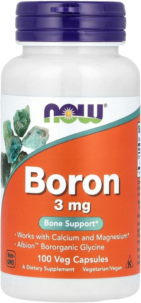 Nyt Foods Boron 3mg 100 Caps