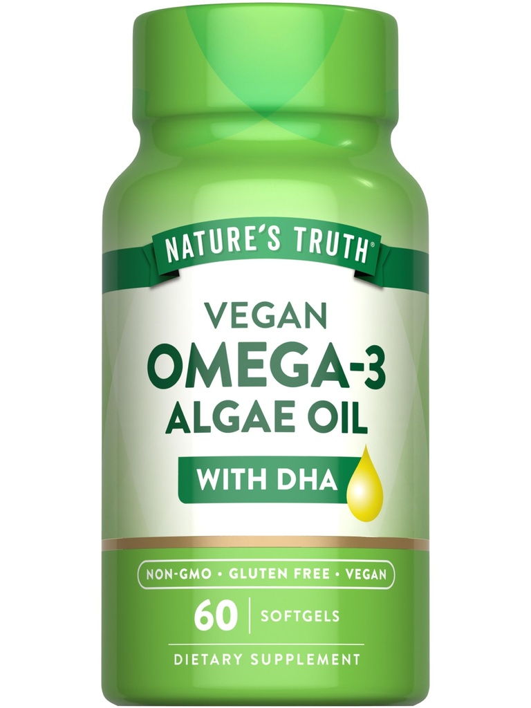Nature's Truth Vegan Omega 3 Softgels 
