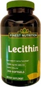 Finest Nutrition Lecithin 1200mg Softgels 200 ea av Finest Nutrition