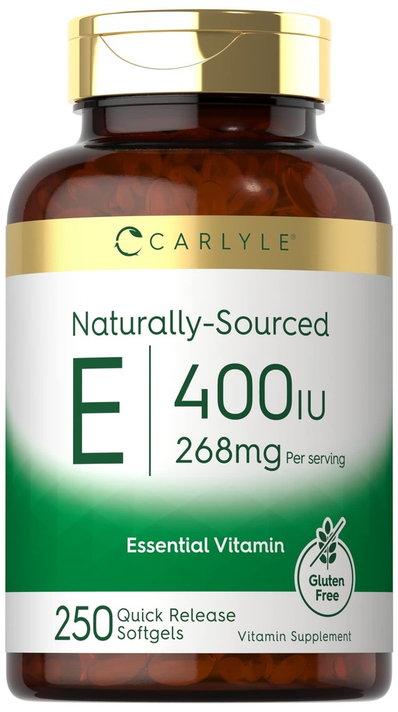 Carlyle-vitamiini E 400 IU Softgels 