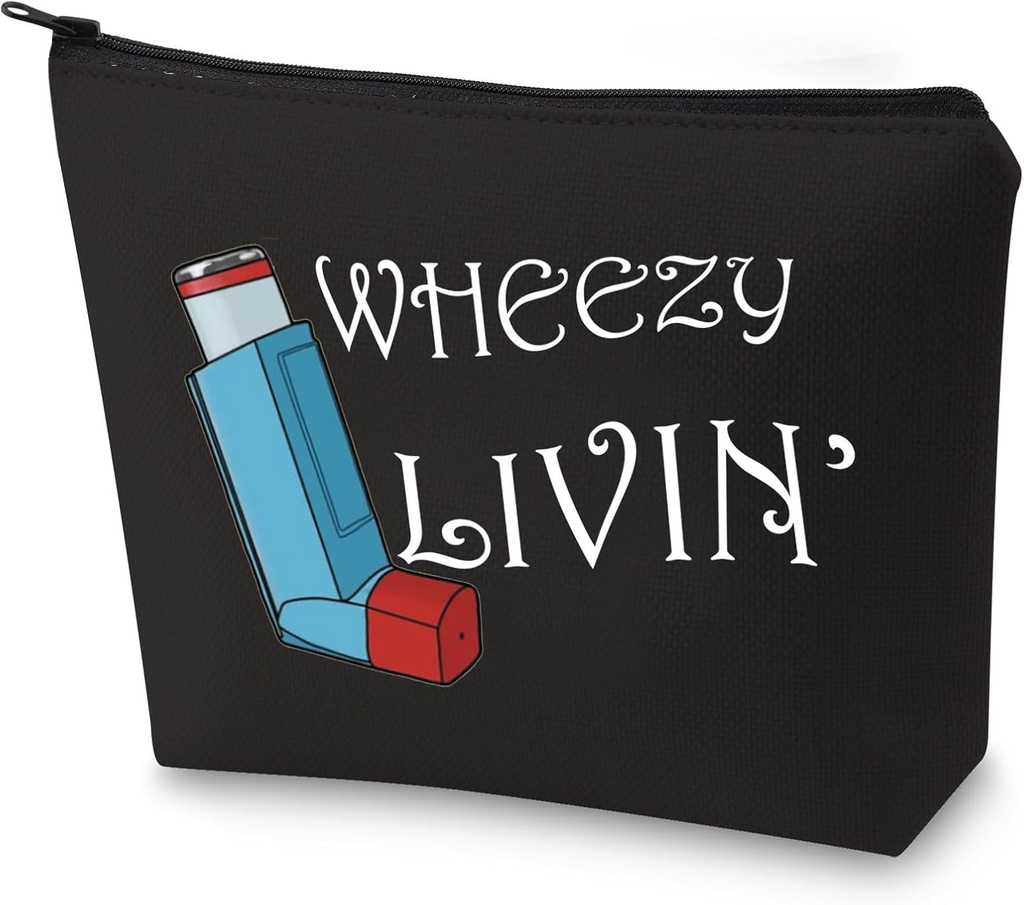 G2TUP Astma-inhalaattori astma-inhalaattori Lääkepussi Wheezy Livin...