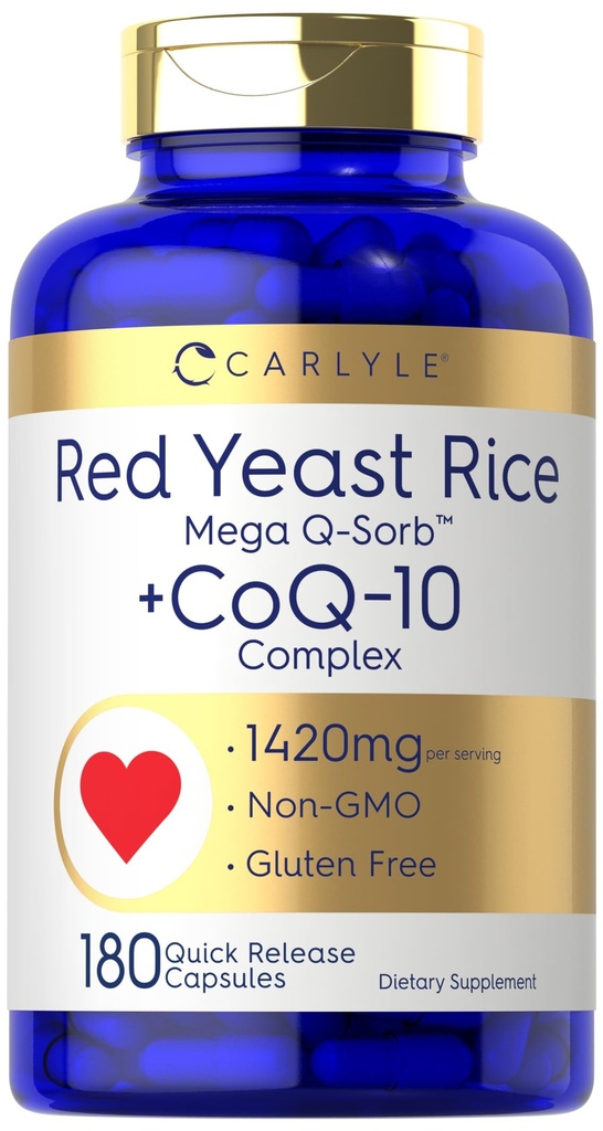 Carlyle Red Yeast Rice CoQ10 Complex 
