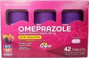 Rite Aid Acid Reducer Omeprazole Viivästynyt vapautuva tabletti - 20 mg, 3 pulloa, 14 kreivi Each (42 kreivi yhteensä), Wildberry Mint Flavor, närästyksen lievittäminen, närästys lääketiede, hoito usein närästys