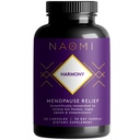 NAOMI Harmony Menopause Relief lisäravinteet Hormonitasapaino tuki Hot Flashs 30 kasviskapselit