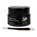 Himalaya Shilajit Resin - Ren Gyllene Grad | 100% Naturlig med 85+ Spår Mineraler | Energiökning & Immun Support för Män & Kvinnor | Lab Testad | 20g, 100 portioner
