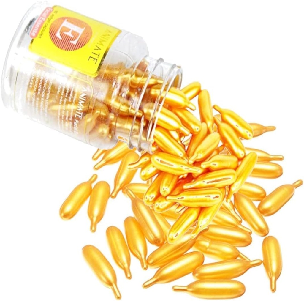 Vitamin E Capsule för Face Pimple glödande hud 60 kapsel varje flaska sorterad färg