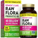 Natur's Truth Raw Flora Probiootit naisille 40 miljardia PMY ...
