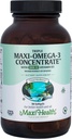 Maxi Health Triple Omega-3 konsentraatti - kalaöljy -"1000 IU" D3-90-vitamiinikapselit - Kosher