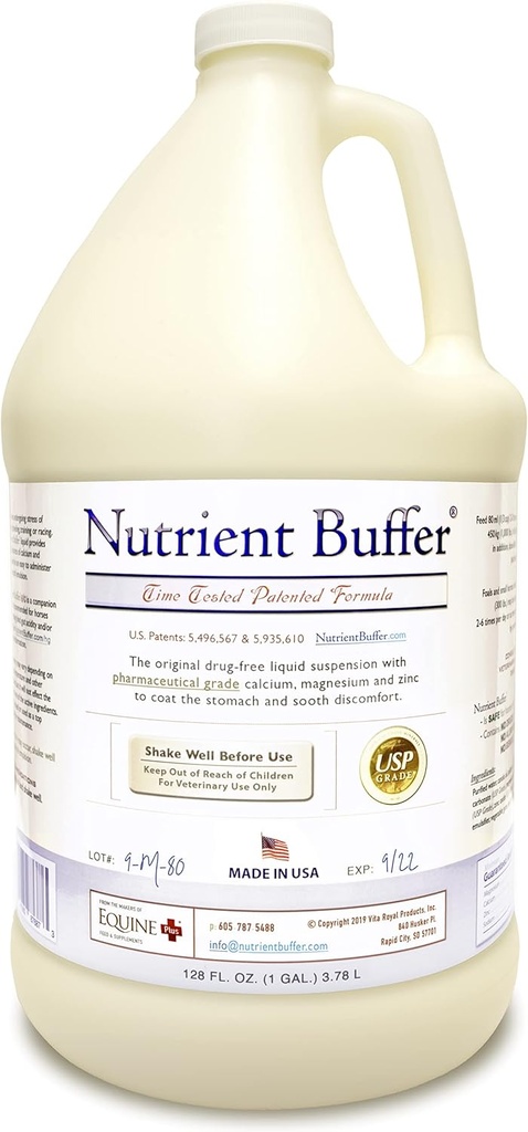 (1 Gallon) Happamuuden ja happojen lievittäminen, Ruoansulatuskanavan apu, ylävatsan tuki, Koolihoito