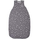 Woolino Merino Wool and Organic Cotton Ultimate Sack - 4 Season - Two-Way Zipper säädettävä makuupussi - Universal Size Sleep Sack for Baby (2-24 kuukautta) - Star Gray