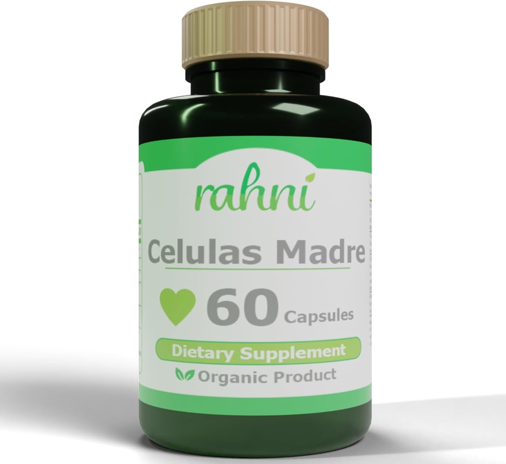 Celulas Madre, Stem Cell Enhancer, Non-GMO, Anti Aging, Spirulina 200mg, Replenish Cells, 60 kapslar