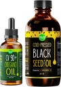 Maju Superfoods Oregano ja musta siemenöljy Bundle