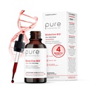 BioActive B12 Full Spectrum Vegan Methylated B12 Sublingual Liquid Methylcobalamin, Hydraxocobalamin & Adenosylcobalamin 1000 mikrog per pudotus (5 tippaa = 5 000 mikrog / 4 kuukauden toimitus) 20 ml