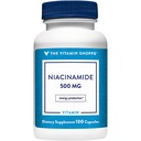 Vitamiini Shoppe Niacinamide 500MG, tukee kolesterolitasoja jo normaalin alueen, kerran päivässä (100 kapselia)