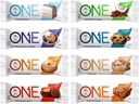Generic ONE Protein Bars, Sampler Variety Pack, Gluten Free 20g Protein, Endast 1g Sugar, 2,12 Oz Bars (8 greve)
