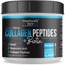 Tahallaan Bare Collagen Powder Unmariored - Collagen Peptides Powder with Biotin & Hyaluronic Acid - non-GMO & Grass Fed Collagen Protein Powder with 10g Protein - Keto Collagen Powder 40 Servings