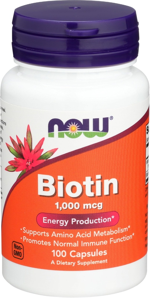 NYT Foods Biotin 1000 MCG - 100 kapselia