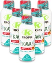 K-Tropix Kava Shot Tropical Blast - 500mg Wellness Skott för att främja avkoppling och minska bekymmer - Kava Drink - Oro, spänning, Strain Relief Supplement - 6 Pack