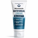 Miconazole Antifungal Cream för hud - 4 uns Miconazole Nitrate för Jock Itch, Athlete's Foot, Itching och Ringworm