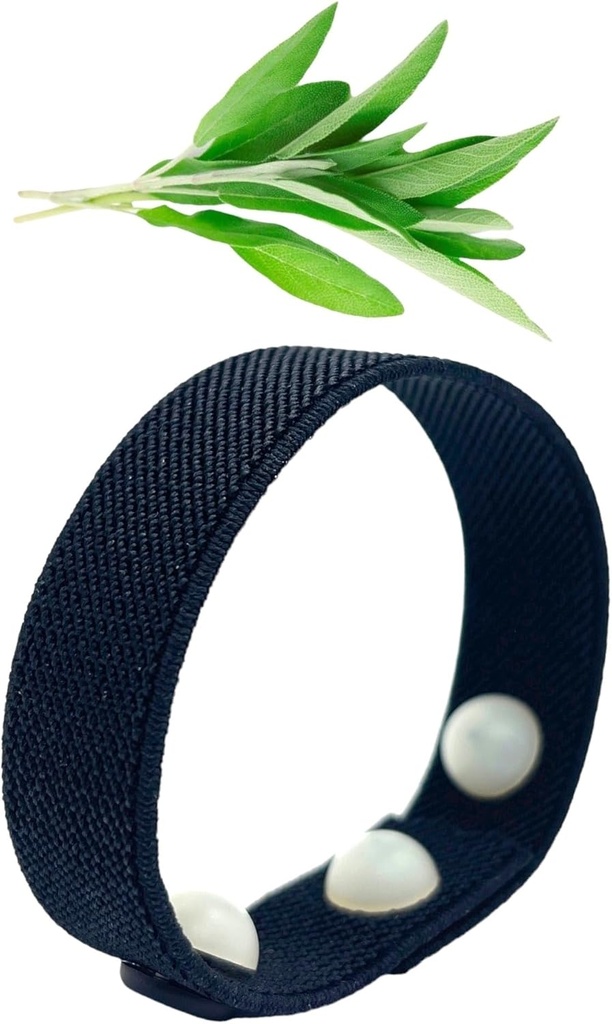 Cooling Hot Flash Wristband ... Akupainenauha vaihdevuodet, yöhiet, mieliala, uni, emotionaalinen tuki...