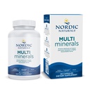 Nordic Naturals Multi Minerals, Mauttomat - 90 kapselia - 11 Essential Minerals - Optimal Health & Wellness - Certified Vegan - Ei-GMO - 30 tarjoilut