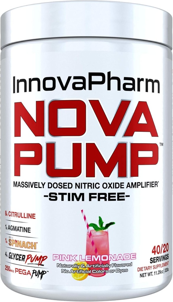InnovaPharm NOVAPUMP (Pinkki sitruuna) - 11.2 Omenat