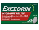 Excedrin Migreeni Pain Reliever Caplets 24 ea