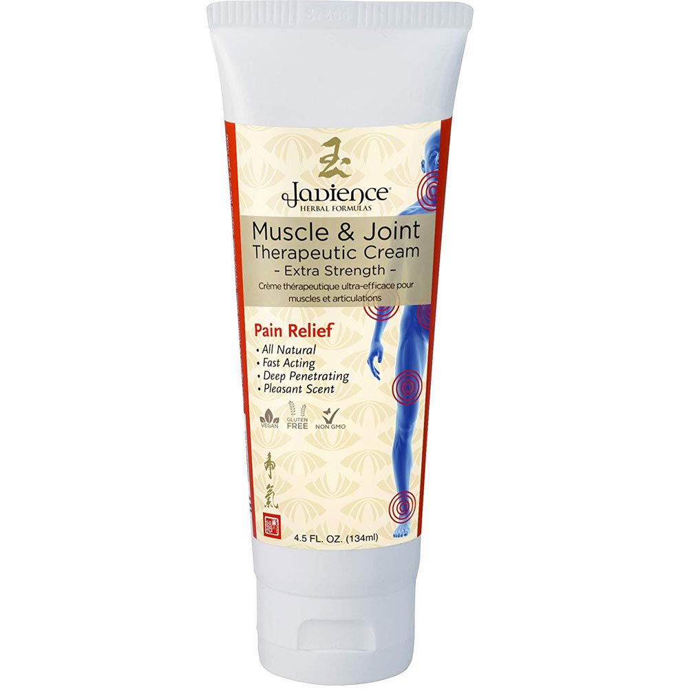 Jadience Muscle & Joint Therapeutic Pain Relief Cream Analgesic Lower Back Kaula kyynärpää Polvilihas Niveltulehdus kivunlievitys ja elpyminen Natural Eastern Royal Asian Family Formula 4. 5 oz