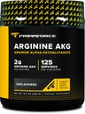 PrimaForce AAKG Arginine Powder, 250 grammaa (L-arginiini ja alfa-Ketoglutaraattihappo) Premium harjoituslisä, ei-GMO, Vegan, Gluteeniton