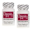 Kardiovaskulär forskning Lipothiamine B Supplement 240 tabletter - Vitamin B1 Nu med Alpha Lipoic Acid - 2 X 120 greve
