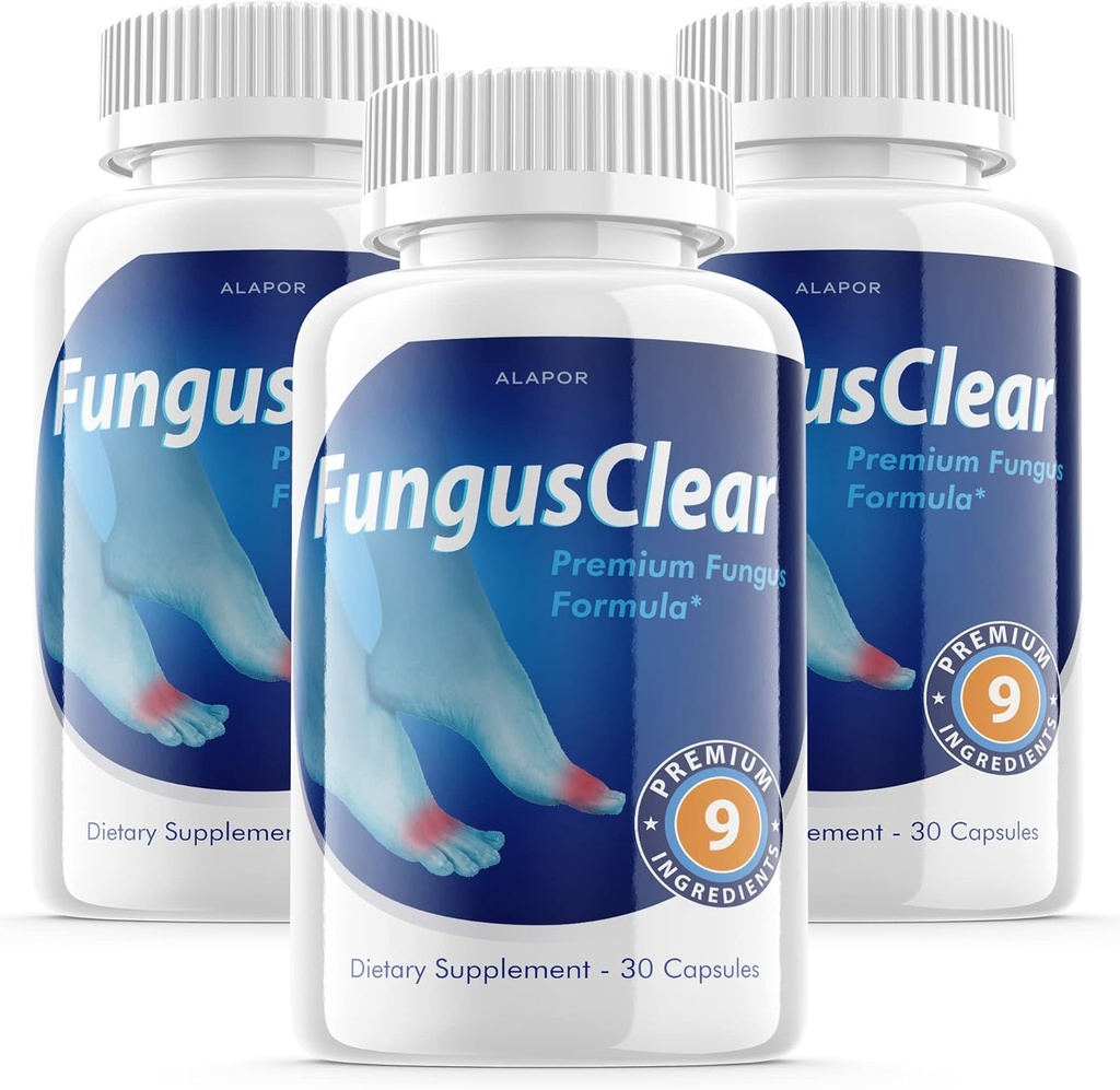 (3 pakkaus) Sieni Clear - Probiootti pillereitä, Advance Formula Fungusclear Kapselit, Max, 90 päivän toimitus.