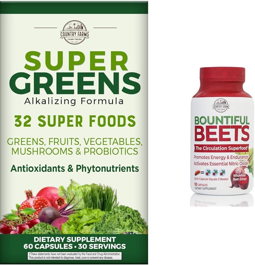 MAAVILJELY Super vihreät hedelmät Vihannekset Probiootit Antioksidantit Phytonutrientit Beet Root typpioksidin kiertäminen Immuunituki kapselit