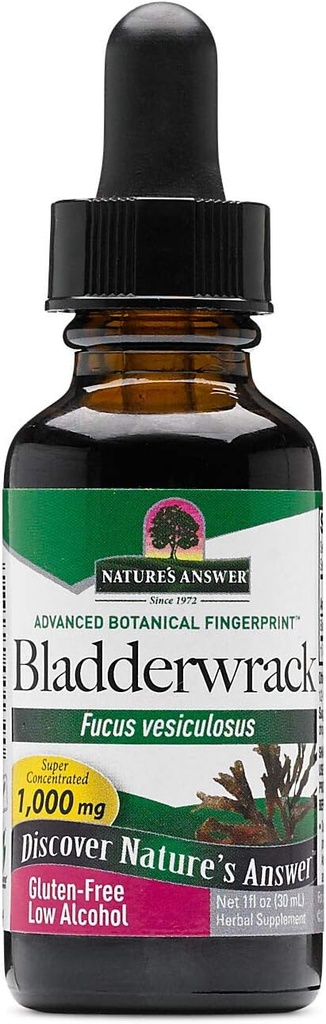 Nature's response Blackerwrack Thallus with Organic Low Alcohol 1 Fluid Ounce ...
